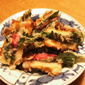 ∞まち∞'s cooksnap of when they made 大人気♡美味すぎ！ちくわと紅生姜の天ぷら.