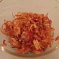 alleymao's cooksnap of when they made お弁当にも♡ 茗荷の梅肉和え.