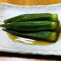 ここにな's cooksnap of when they made わさびオクラ.