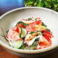 mami＊s's cooksnap of when they made ♡トマトとちくわのマヨぽんサラダ♡.