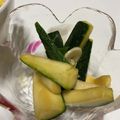 モコ1216's cooksnap of when they made ズッキーニの醤油漬け♥簡単☆時短☆.