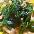 Saka_Shin's cooksnap of when they made ほうれん草とわかめと干し椎茸のおひたし.