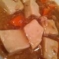 makichaki's cooksnap of when they made めんつゆだけで★高野豆腐とツナの煮物.