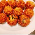 ♡мiчаⅵ♡⋆'s cooksnap of when they made 運動会に♪パン耳でカリカリ鶏団子.