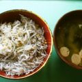 花時計咲いた's cooksnap of when they made ゆかりちゃんの釜揚げしらす丼.