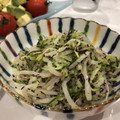 kk29yy's cooksnap of when they made きゅうりともやしのゆかり和え.