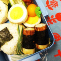 おうちゃん母さん's cooksnap of when they made お弁当！ちくわの韓国風海苔巻き.