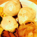 __May__'s cooksnap of when they made とろ～りチーズinハンバーグ.