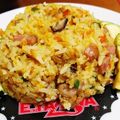 IKUZOUYAZ's cooksnap of when they made ランチに★残った野菜で簡単和風チャーハン.