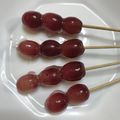 ストロベリーツインズ's cooksnap of when they made 超簡単！水と砂糖でできるぶどう飴.