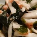 れそそ's cooksnap of when they made ワカメと大根の梅サラダ.
