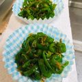 かなぽん☆☆'s cooksnap of when they made お弁当に♪ピーマンと小エビの白だし炒め.