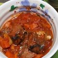 akoreana's cooksnap of when they made サバ缶のトマト煮込み.