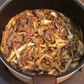 ♡yummy♡'s cooksnap of when they made 牛肉・ごぼう・舞茸のしぐれ煮.