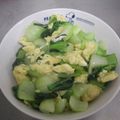 ゆうみゃむ's cooksnap of when they made 青梗菜の卵いため.