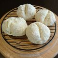 ぐでたまパン's cooksnap of when they made 簡単★発酵なし！HMと豆腐のみで白パン♪.