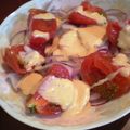 maruru-nn's cooksnap of when they made トマトと赤玉ねぎのサラダでプリプリ美肌♪.