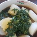 634mommy's cooksnap of when they made やわらか大根の春菊あんかけ.