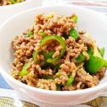 なおきんとん's cooksnap of when they made 簡単！ピーマンとひき肉の炒め物.