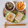 クック7324ZA☆'s cooksnap of when they made 高野豆腐でハムタマサンド☆糖質制限.