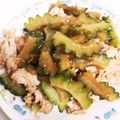 えつおくん's cooksnap of when they made 豚肉とゴーヤの生姜炒め.