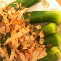 harutop's cooksnap of when they made 簡単おくらの煮びたし.