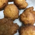 ひぃこ☆☆☆'s cooksnap of when they made 豆腐でサーターアンダギー.