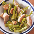 ゆーみんys1210's cooksnap of when they made おつまみに☆ささみinししとう☆梅肉で♪.