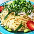 サンディビーチ's cooksnap of when they made しらすとトマトの和風冷製パスタ.
