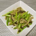 ジョングレ's cooksnap of when they made アスパラときのこのガーリックマヨペッパー.