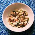 ちょこりんず's cooksnap of when they made ごま油香る☆長芋の大葉梅和え.
