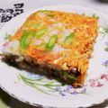 ★Lewis★'s cooksnap of when they made 簡単☆牛乳パックdeケーキ？押し寿司♪.
