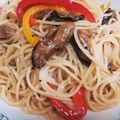 ぱぴぷぺぽち's cooksnap of when they made 牡蠣の燻製オイルｄｅパスタ.