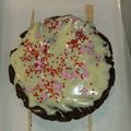 サあヤ's cooksnap of when they made 焼かない☆濃厚チョコビスケットケーキ。.
