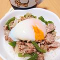 おか～さん's cooksnap of when they made 豚挽き肉のスタ丼（ピリ辛ニンニク醤油味）.