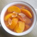 あんち（かぅちゃん）'s cooksnap of when they made 簡単❤黄桃コンポート.