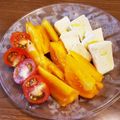 麻's cooksnap of when they made トマトとカマンベールチーズのカプレーゼ.