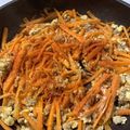 なごま's cooksnap of when they made にんじんツナ卵炒め(しりしり)♪大量消費.