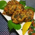 辰夫女子's cooksnap of when they made ごぼう・人参入り鰯のつみれ揚げ.