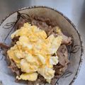 いしまいﾁｬﾝ's cooksnap of when they made ＊簡単！豚の照りたま丼＊ 〜甘辛味〜.