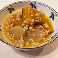 いやんのん＊'s cooksnap of when they made かぼちゃと大根の鶏そぼろあん.
