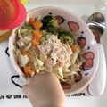 KaiN0906's cooksnap of when they made 1歳からの幼児もꉂ簡単〜サラダうどん♡.
