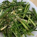 ＯＢＴnaru's cooksnap of when they made 韓国パンチャン　小ねぎのパジョリ.