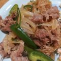 クックUEQUN7☆'s cooksnap of when they made ピーマンと春雨の豚コマみそ炒め★.