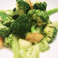 クックE662AA☆'s cooksnap of when they made ブロッコリーの茎のクミンガーリック炒め.