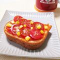 ぱふ's cooksnap of when they made クリチとケチャップのトースト.