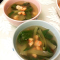 ヵりｎ's cooksnap of when they made えびと青梗菜のウマウマ中華スープ.