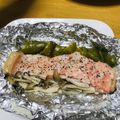 ルパンのかあさん☆彡's cooksnap of when they made 塩麹でつけた鮭のホイル焼き.