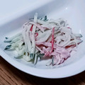ポニーリボン's cooksnap of when they made きゅうりとカニカマのマヨネーズ和え.