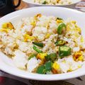なおきんとん's cooksnap of when they made ネギ＆オクラの玉子チャーハン.
